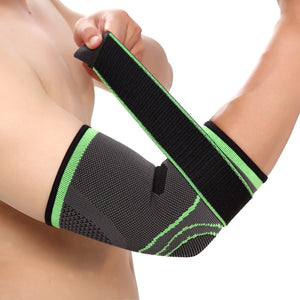 New 3D Compression Pad For Knee & Elbow Support