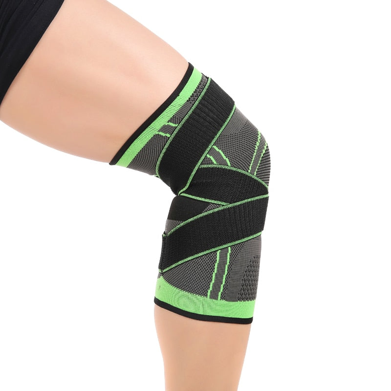 New 3D Compression Pad For Knee & Elbow Support